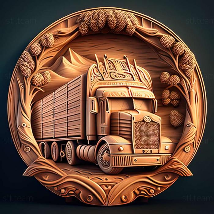 3D модель Игра Прицепы грузовиков (STL)